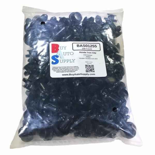 Large Bag of 100 Honda / Acura Trim Retainer Clips