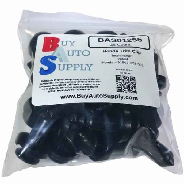 Bag of 25 Honda / Acura Trim Retainer Clips