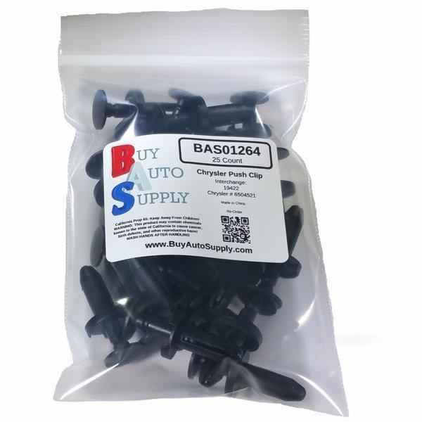 Bag of 25 Chrysler Push Retainer Clip