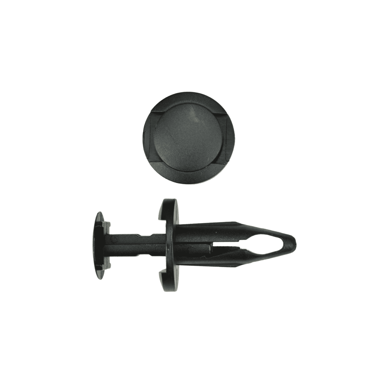 BAS01280 GM / Ford / Chrysler Push Clip - Interchanges: Auveco 19801 GM 21077123 Ford W705436S300 Chrysler 6509103AA