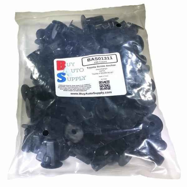 Large Bag of Toyota Screw Anchor - Fender Liner Grommet