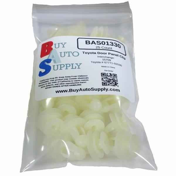 Bag of Toyota Door Panel Retainer Clip