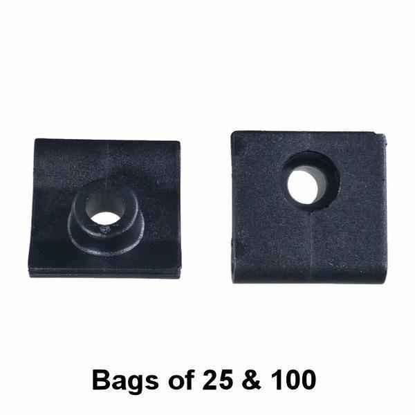 Nissan Nylon U-Nut Screw Anchor - Interchange: Auveco 17193 Nissan 63848D0100
