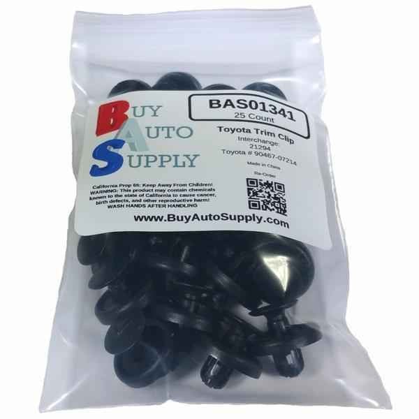 Bag of Toyota Trim Push Retainer Clip