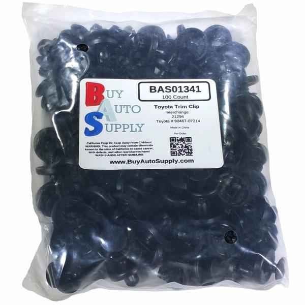 Large Bag of 100 Toyota Trim Push Retainer Clip