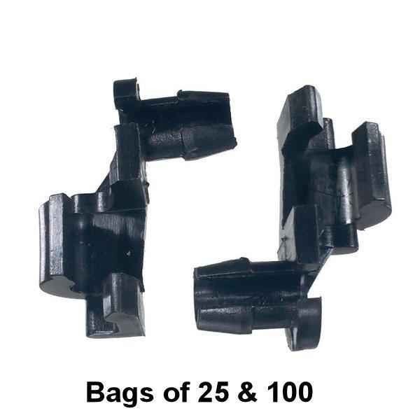 GM, Chrysler, Ford - Door Lock Rod Clip - Interchange: Auveco 14967 Dorman 703-235 GM 9815325