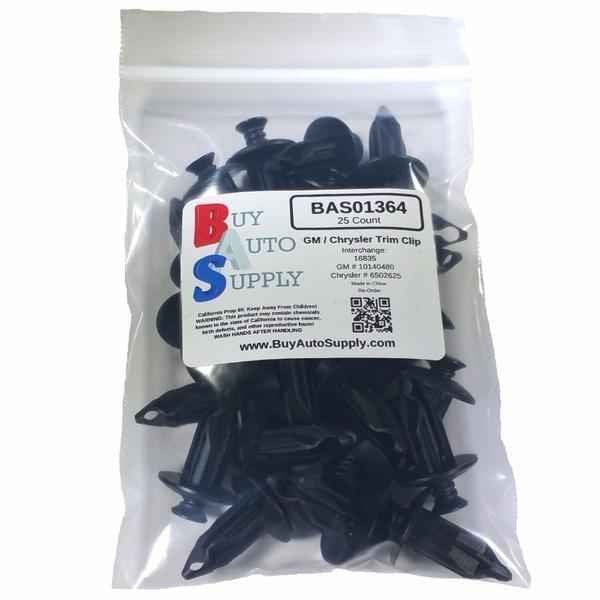 Bag of GM / Chrysler Trim Retainer Clip