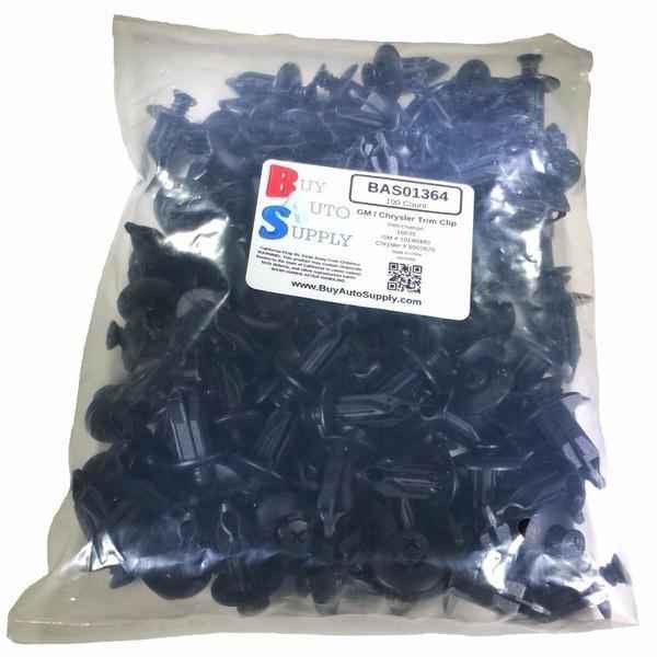 Large Bag of GM, Chrysler Trim Retainer Clip
