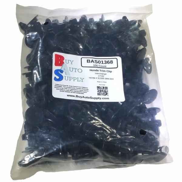 Bag of 100 Honda Trim Retainer Clip - Interchange: Auveco 17192