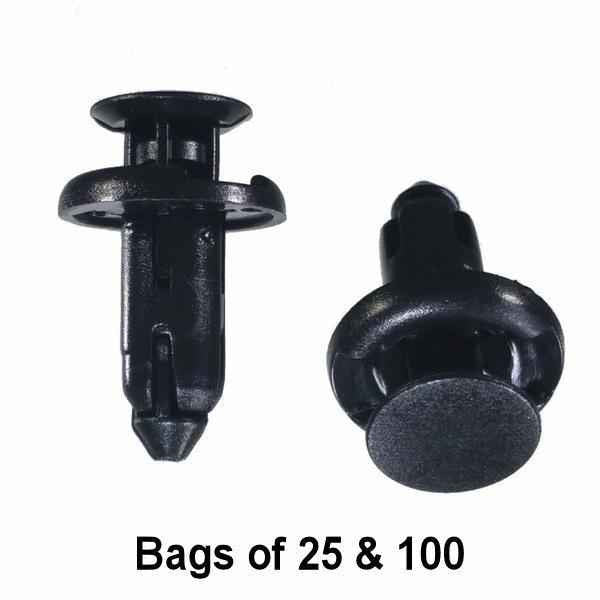 Honda Push Retainer Clip - Interchange: Auveco 19453 Honda 90505SX0003