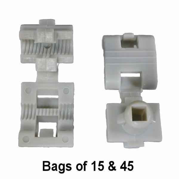 GM Clam Shell Door Lock Rod Clip - Interchange: Auveco 19658 Dorman 703-240 GM 16629990