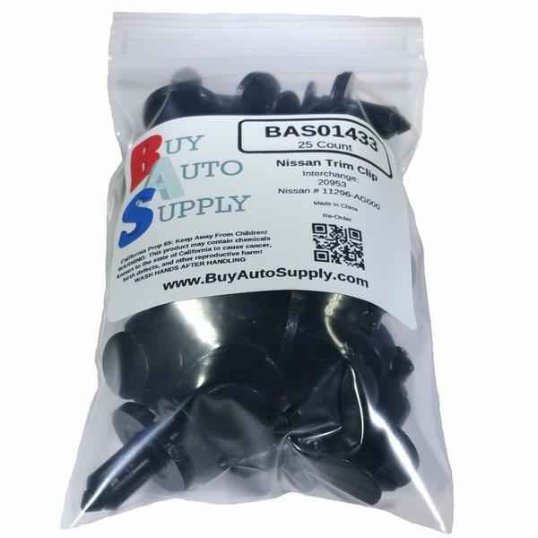 Bag of 25 Nissan Trim Retainer Clip
