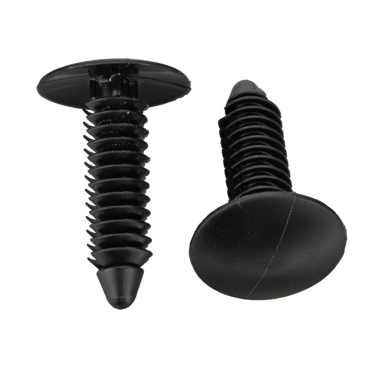 Long Christmas Tree Fastener - Fits 1/4" Hole - Push in Nylon Retainer - Interchanges: GM 10121502, 10077401, 6033082 / Ford 390018-S, W709346-S300 / Disco 9130pk / Auveco 17664