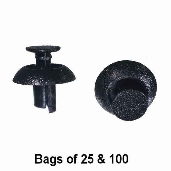 Toyota Under Hood Trim Retainer Clip - Interchange: Auveco 21201 Dorman 963-634 Toyota 9046707211