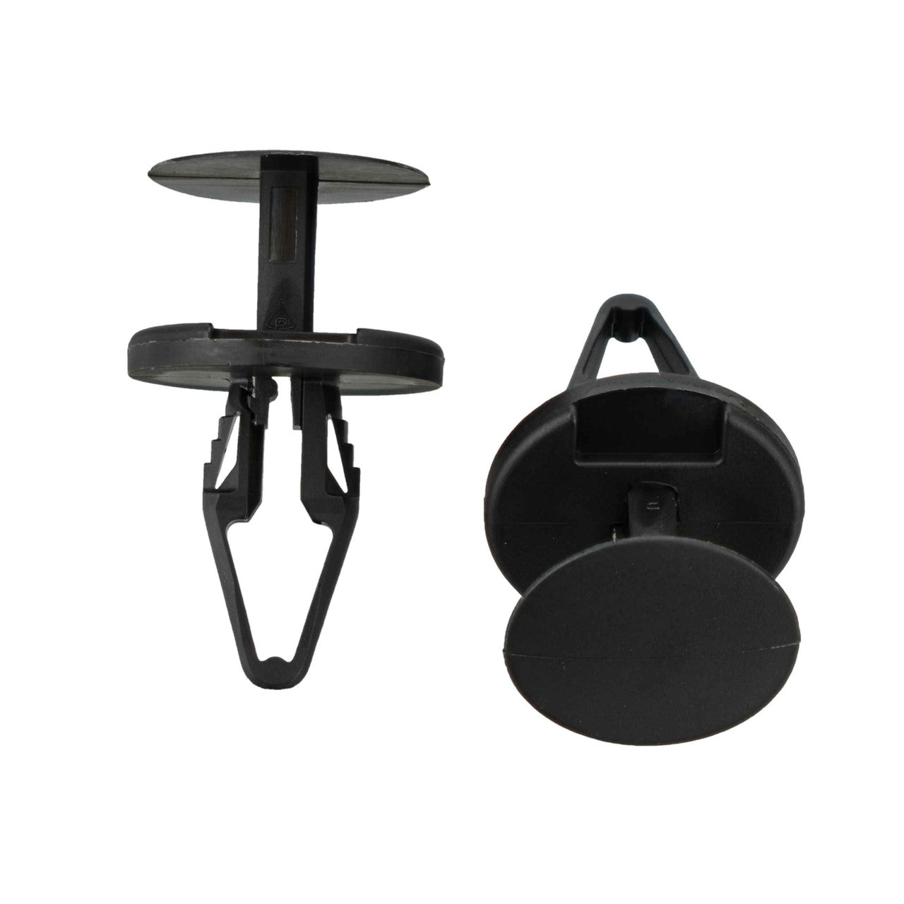 Ergo Tuflok Push Clip - Push in Nylon Retainer - Interchanges: Dorman 963-208 / GM 11589289 / Chrysler 06508863AA / Disco 10368pk / Auveco 20988