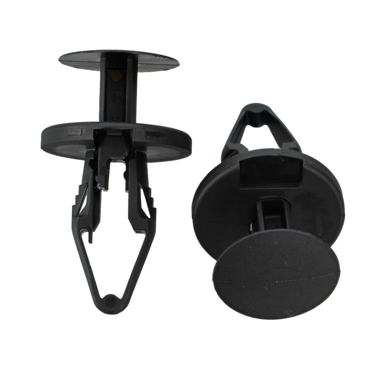 Ergo Tuflok Push in Nylon Retainer - Interchanges: Dorman 961-362 / GM 11589293 / Ford W712196S300 / Disco 10374pk / Auveco 20889
