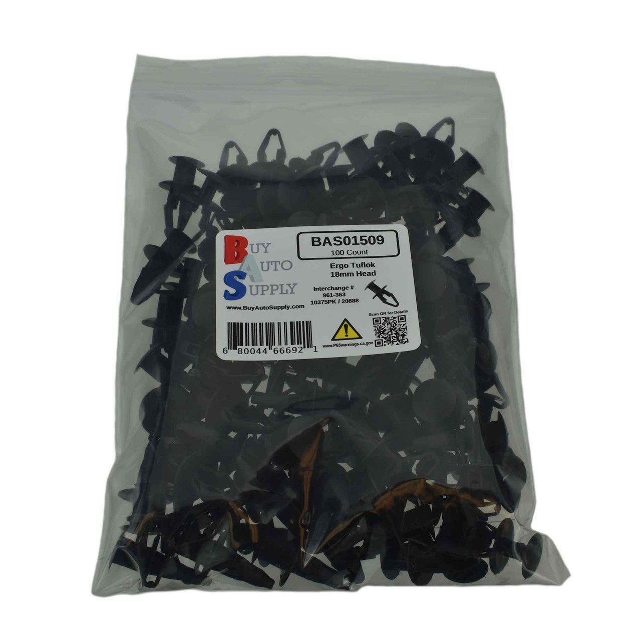 Bag of 100 Ergo Tuf-Lok BAS01509