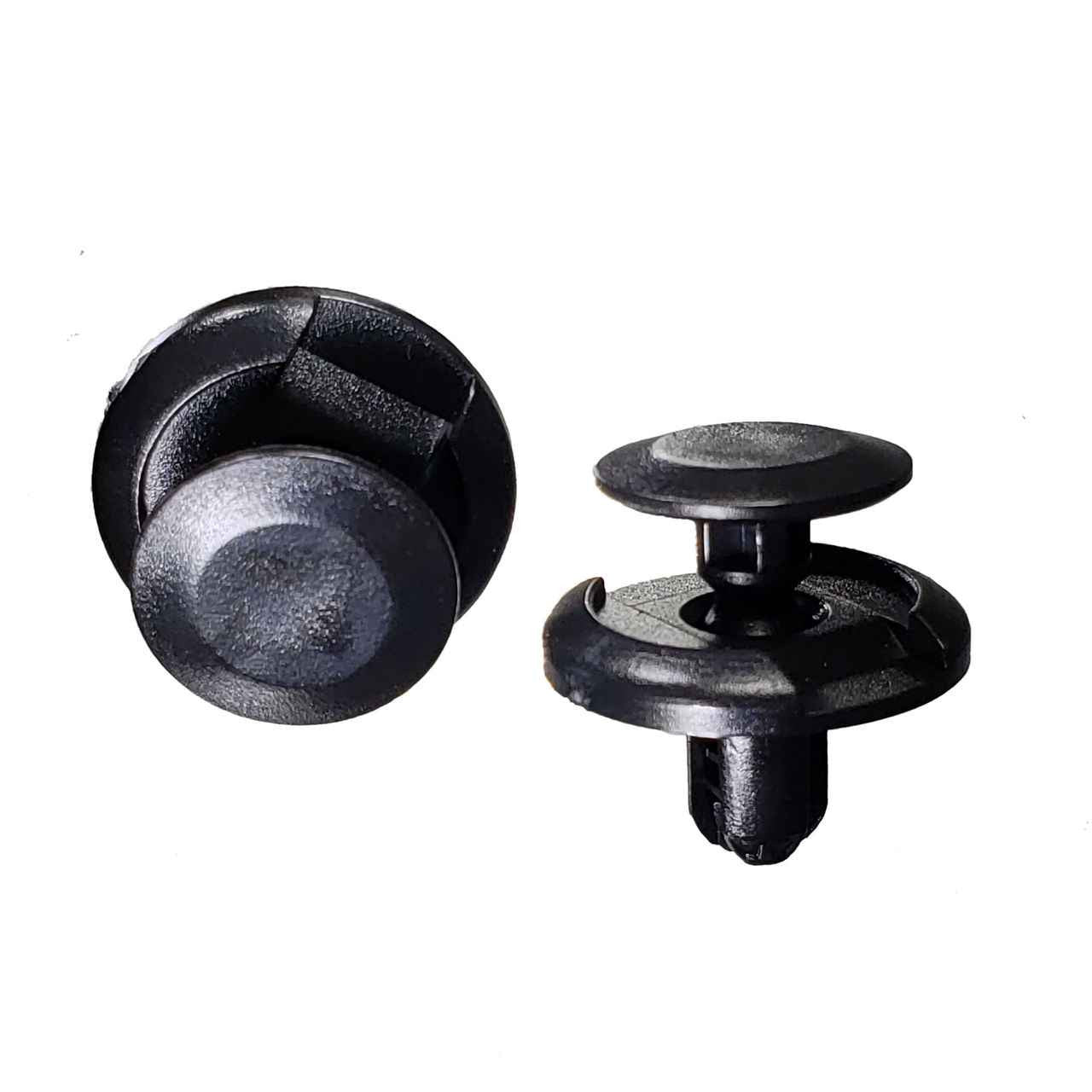 Toyota Style Push Retainer Clip. Interchanges - Dorman 963-231, 700-679 / Toyota 90467-07164 / Auveco 20908 / Disco 10570
