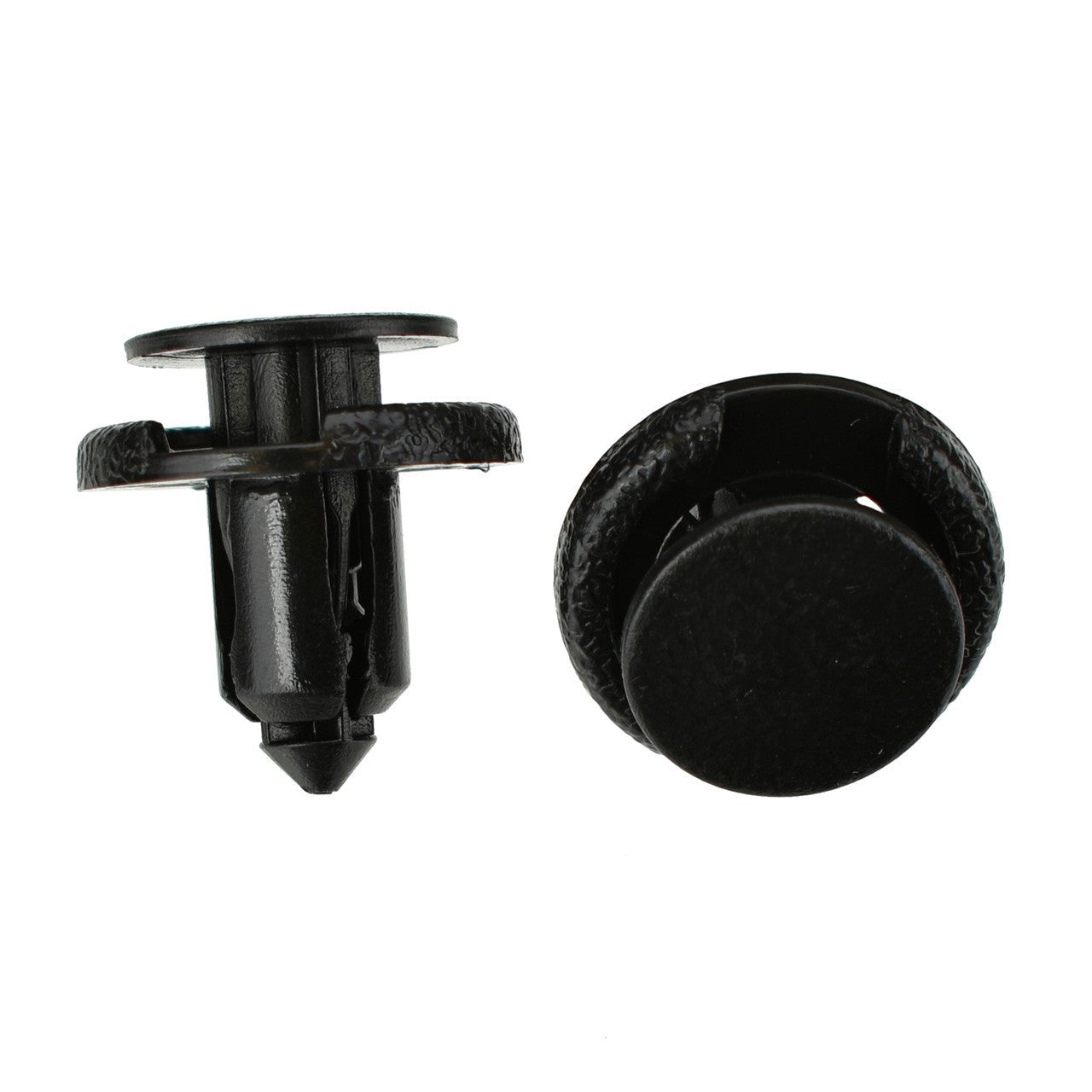 Nissan Push Clip - Interchanges: Nissan 01553-09611 / Disco 10536pk / Auveco 20349 / Lawson KT12848 / Kimball Midwest 13158