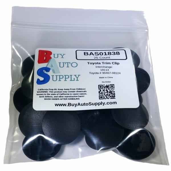 Bag of Toyota Hood Insulation Retainer Clip