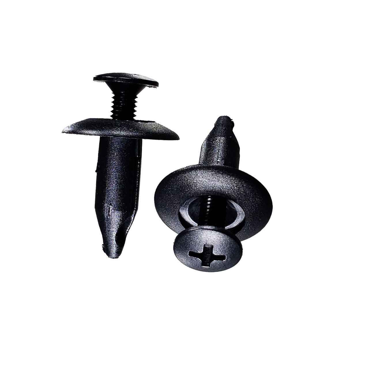 Ford / GM Push Retainer Clip - Interchanges - Dorman 700-852, / Ford N808147-S / GM 10139822 / Auveco 14991 / Disco 9508PK