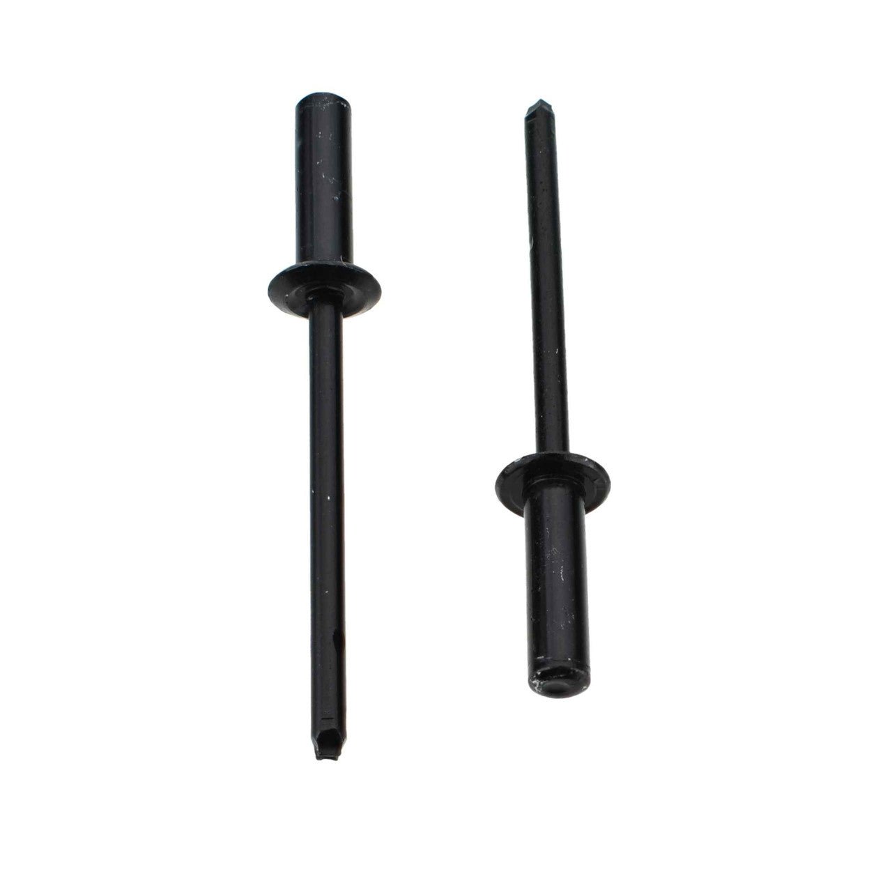 Black Aluminum Pop Rivet - 1/8" Hole - 15/64" Head - Interchanges: Disco 9454 / Auveco 17408