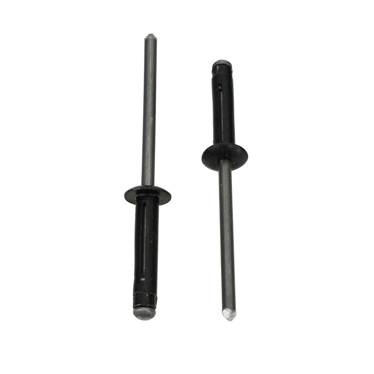 BAS02422- Black Aluminum Split Rivet - 5/32" Hole, Interchanges: Chrysler 6036148AA