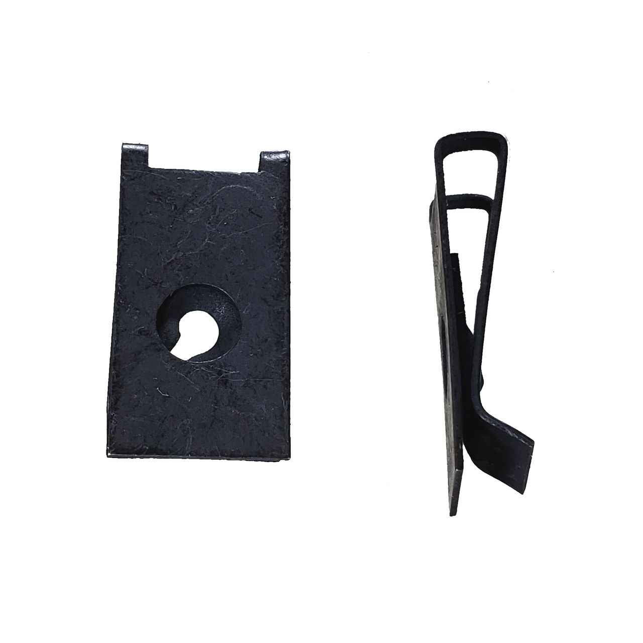 BAS02504 - Spring Type U Nut - #8 Screw - Interchanges: Auveco 9879, Disco 5750, GM 9440178, 11504531, Ford 381863-S2