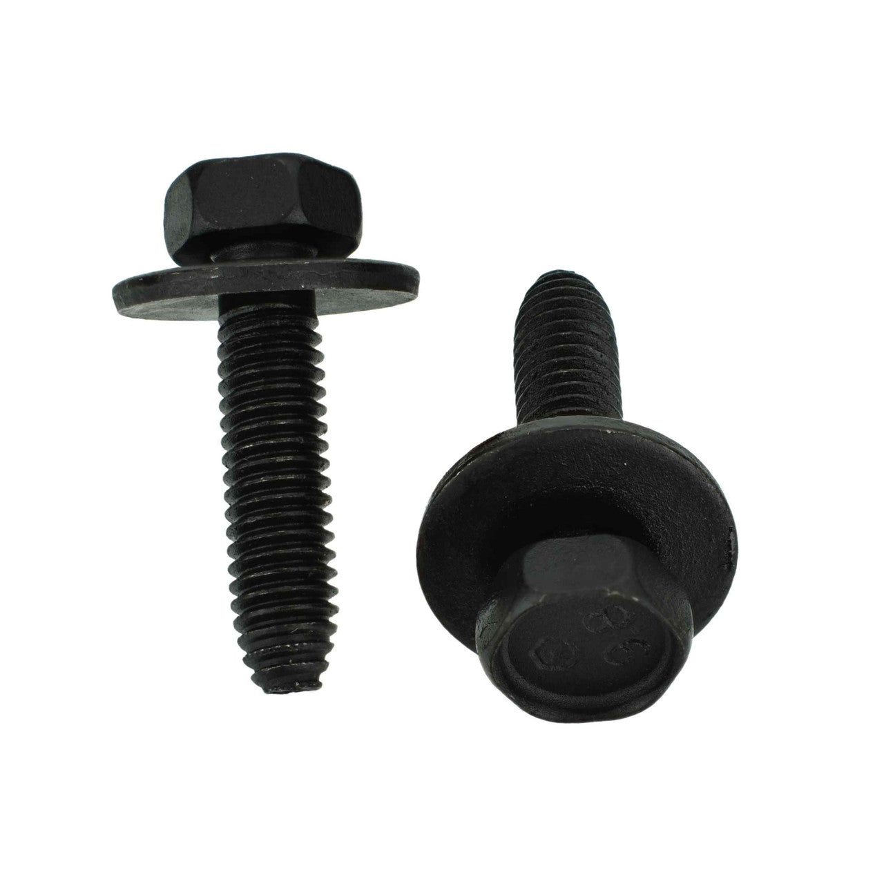 Black Hex Bolt - M6-1.0 x 25mm - 17mm Washer