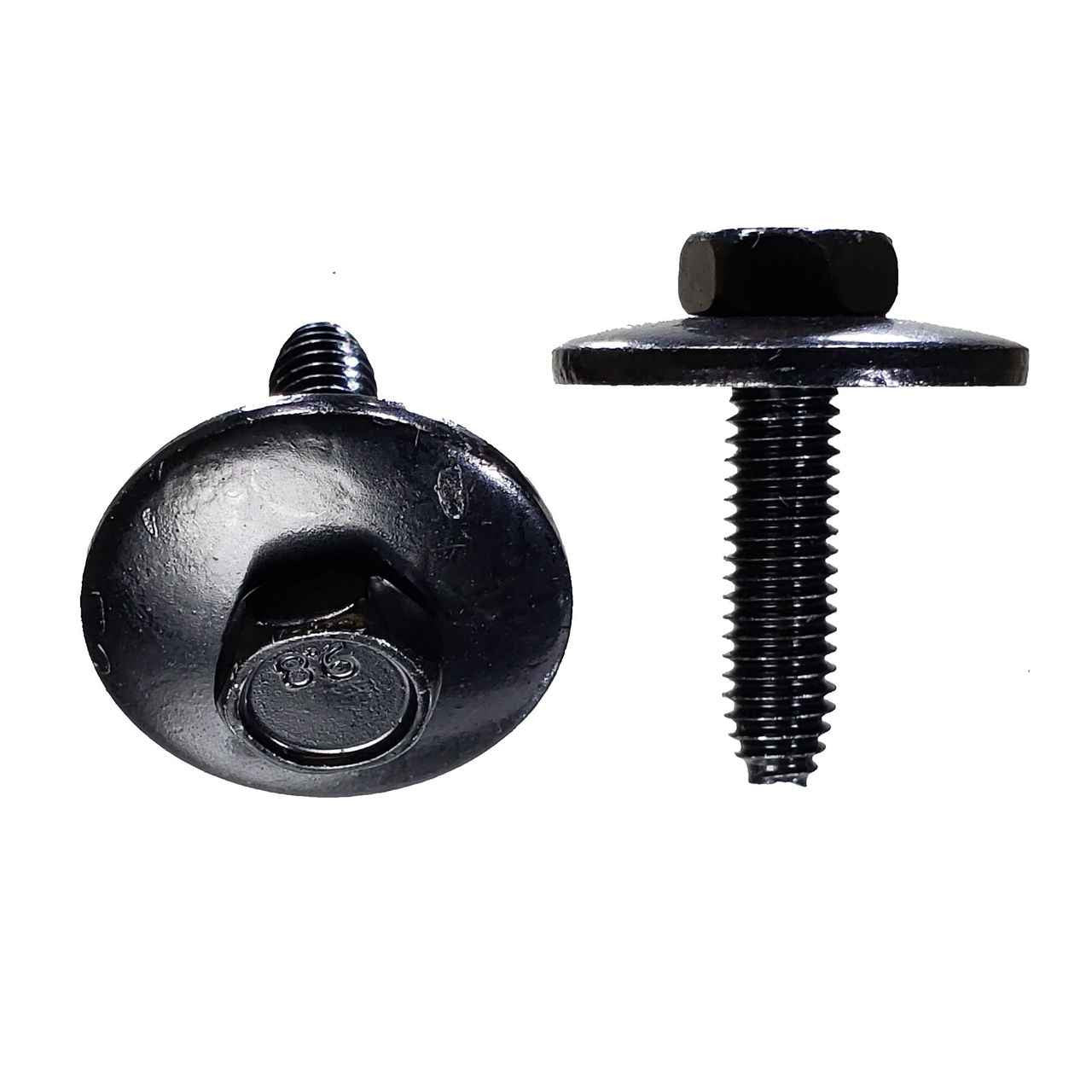 Self Tapping Bolt M6-1.0x25mm with 24mm loose washer- Interchanges: Dorman 700-251, Auveco 12066, GM 11503982, 11504493