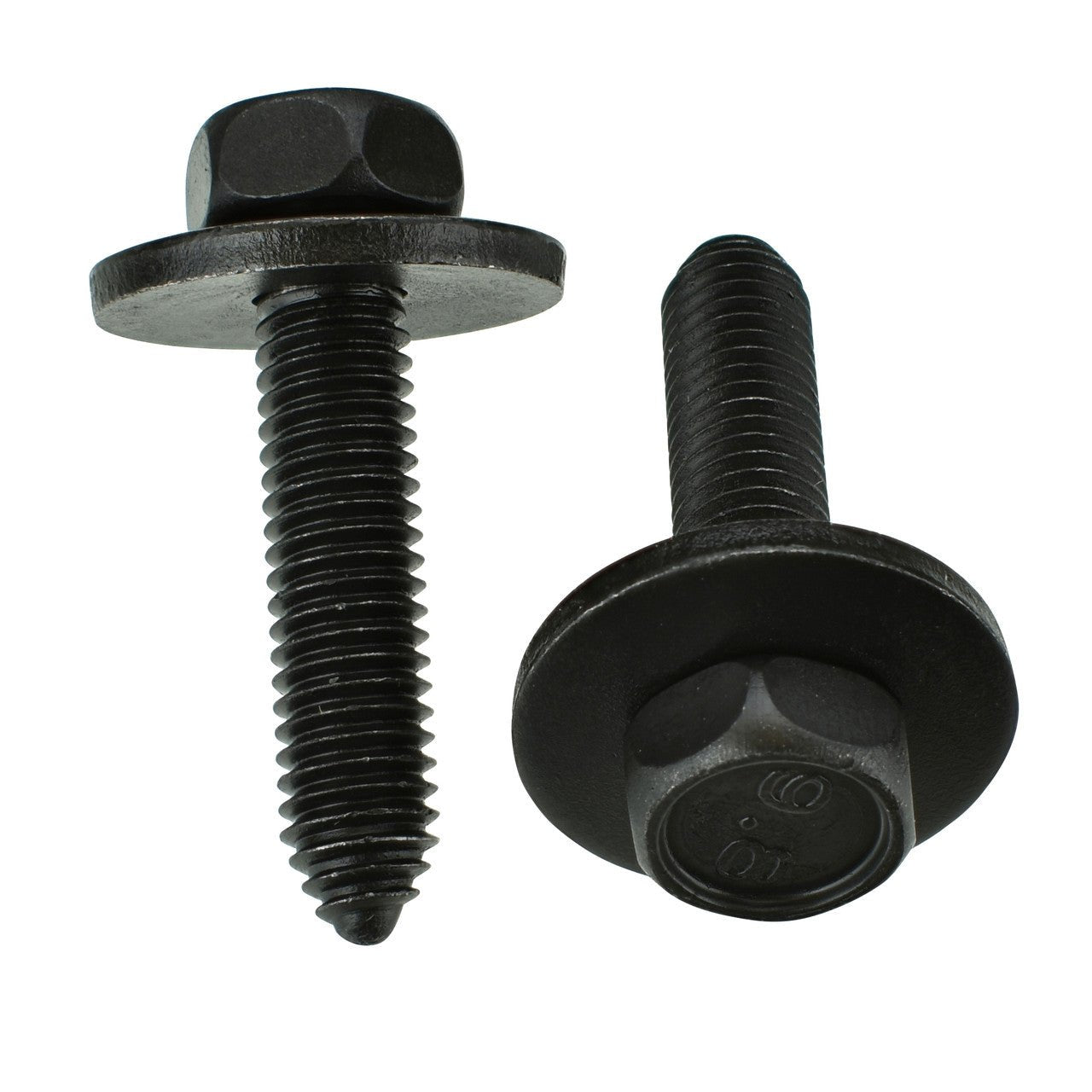 M8 Black Hex Bolt - Interchanges: GM 11503668 / Disco 12057pk / Auveco 13705 / Kimball Midwest 11413