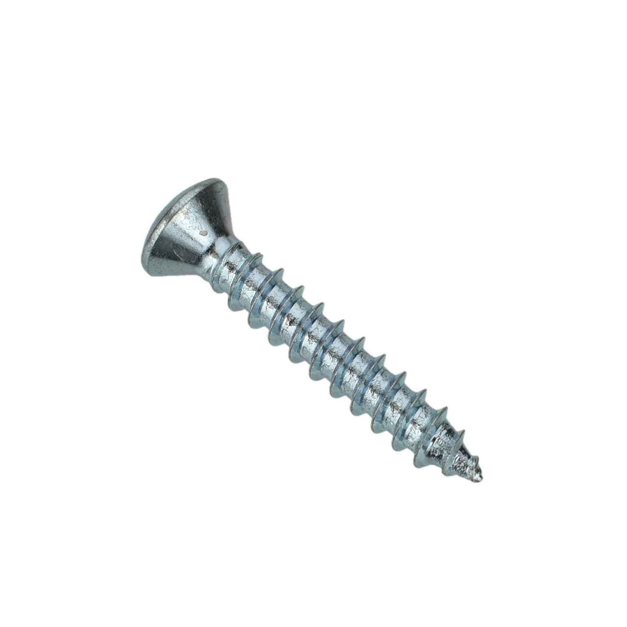 Zinc Trim Screw - #8 x 1"