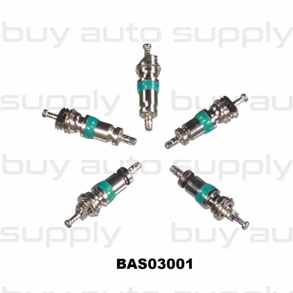A/C Valve Core - BAS03001 - Green Seal -  Interchange 15-63665, 1563665, 409361, MT0637