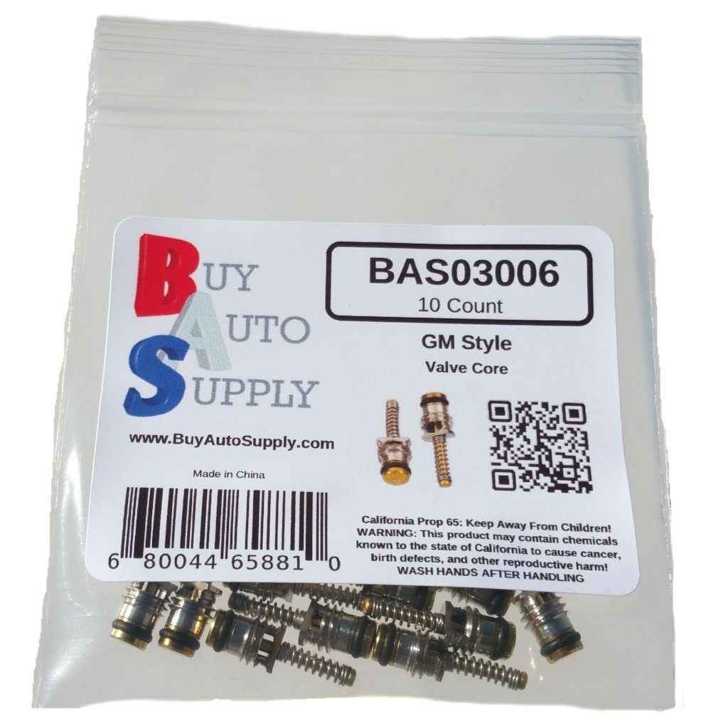 Bag of 10 GM Large Bore - A/C Schrader Valve Core