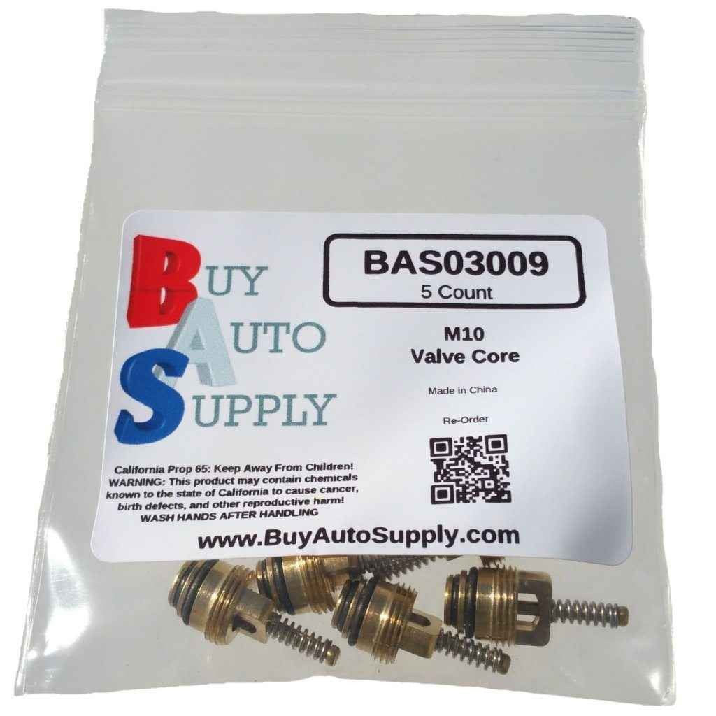 Bag of 5 A/C Schrader Valve Cores M10