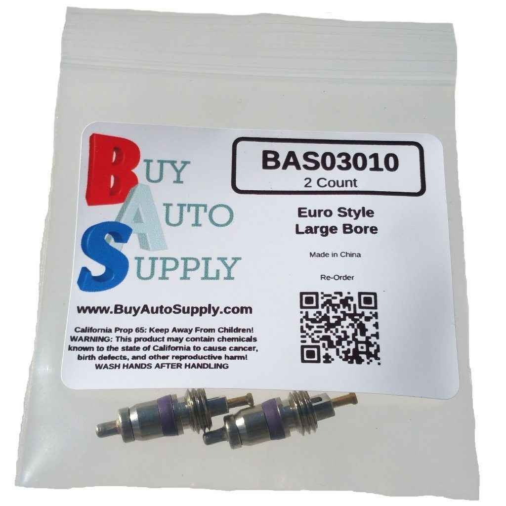 Bag of 2 Large European  A/C Schrader Valve Cores