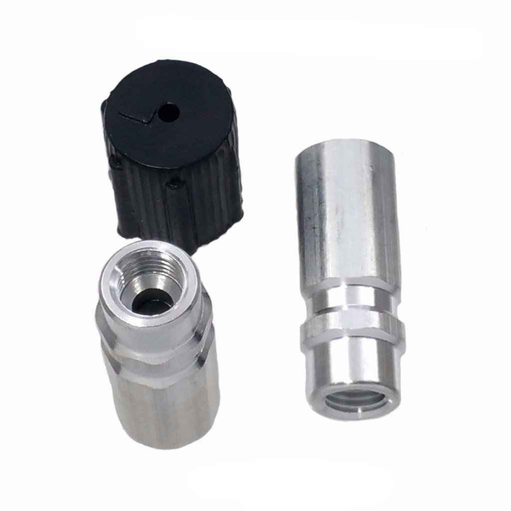 Poppet Style Low Side A/C Service Port -  Interchange: MT0145, 59945, 7714, 15-75239, F3AZ19E762B