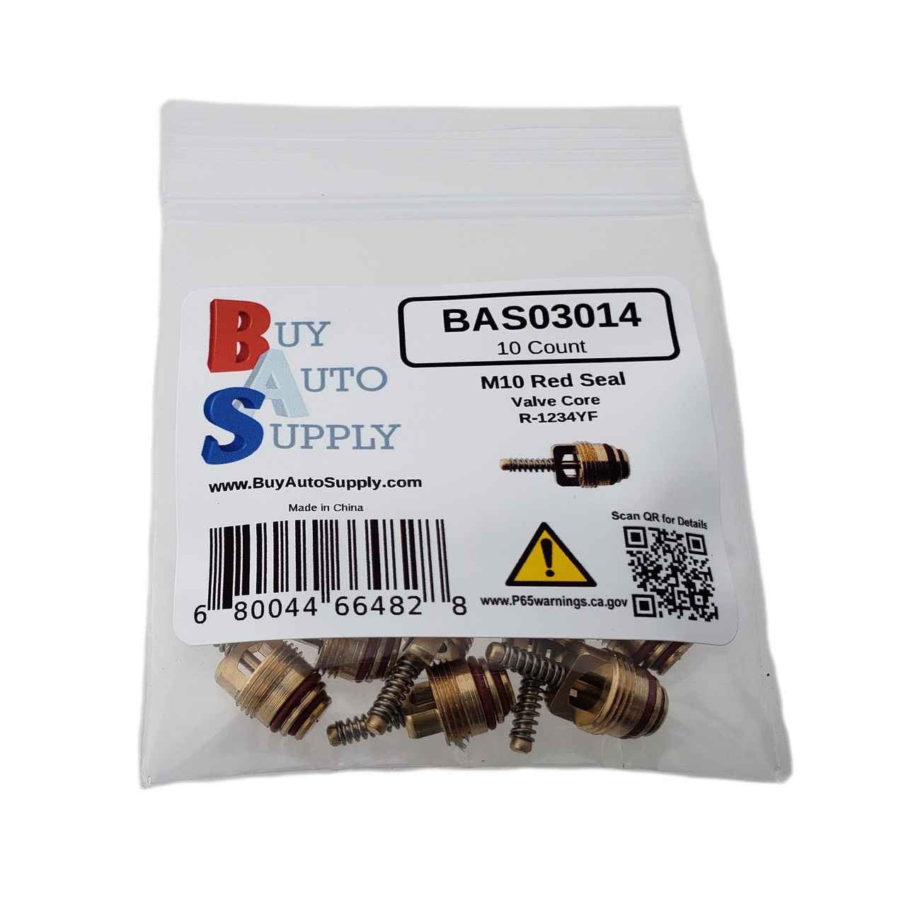 BAS03014 - 1234YF Valve Core - M10 - Buy Auto Supply - 10 Pack