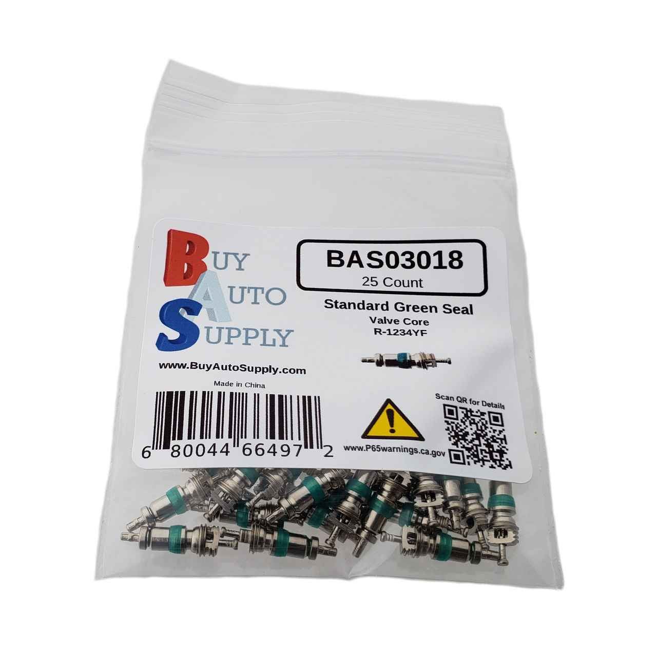 アロー！ R-1234YF A/C Valve Core - Standard Green Seal – Buy Auto Supply