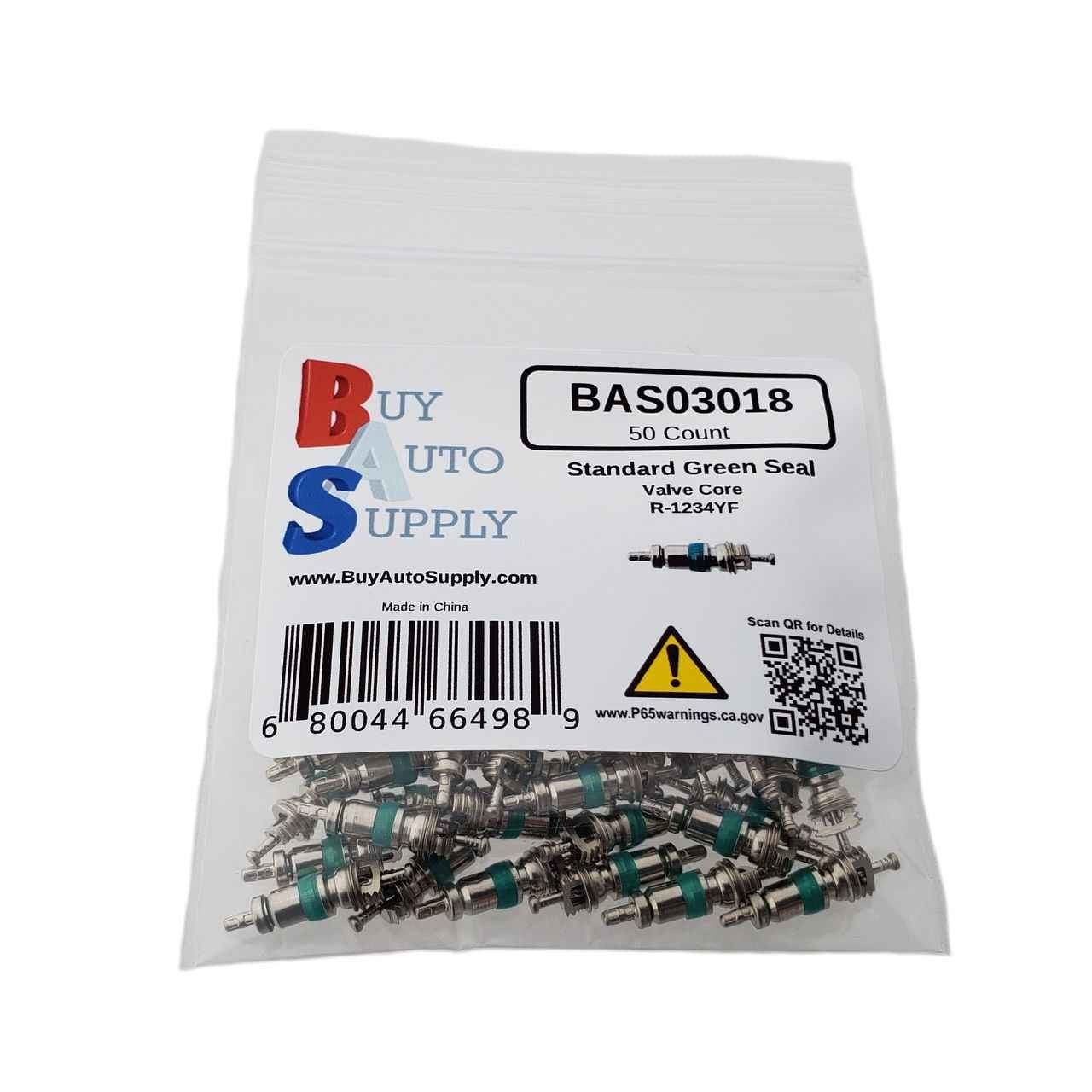 BAS03018 - 1234YF Valve Core - Standard Green Seal