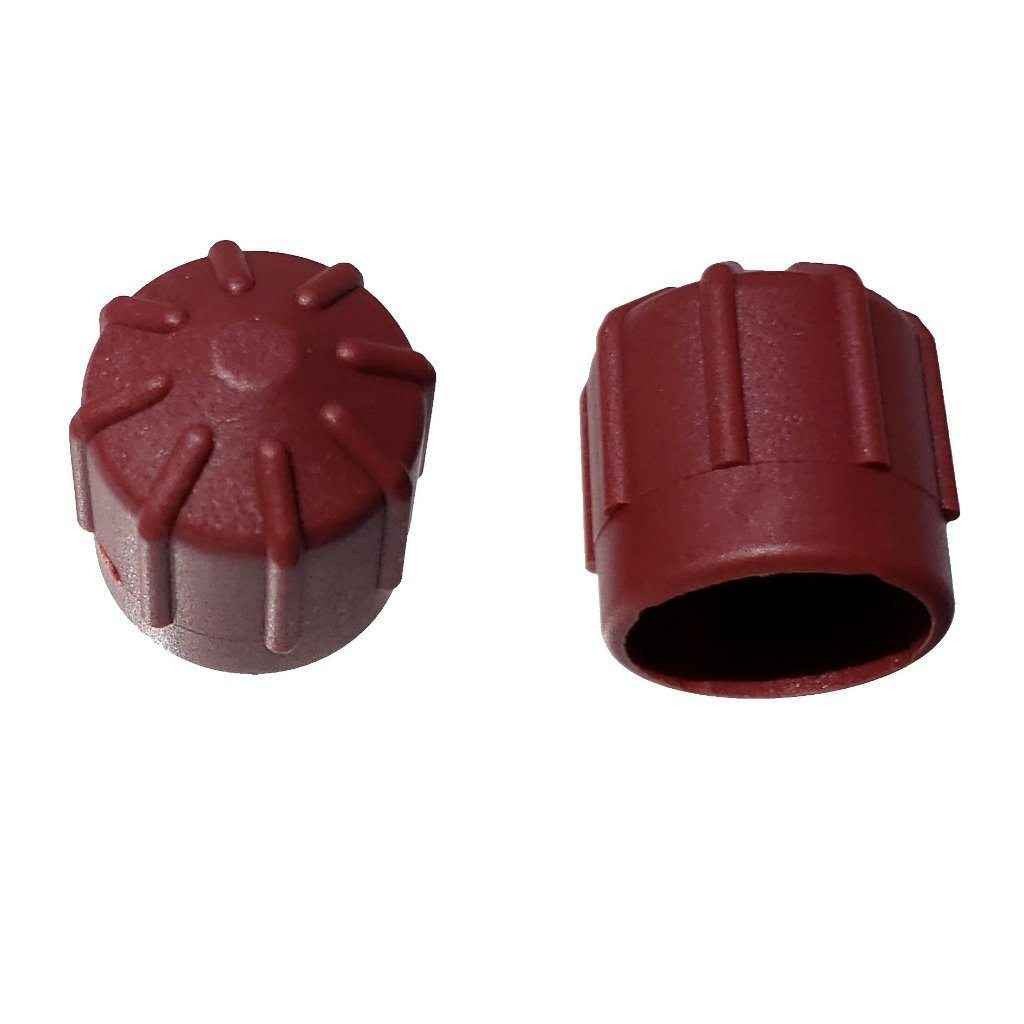 AC Service Port Cap - Red High Side  M10x1.0, Interchanges: MT0193