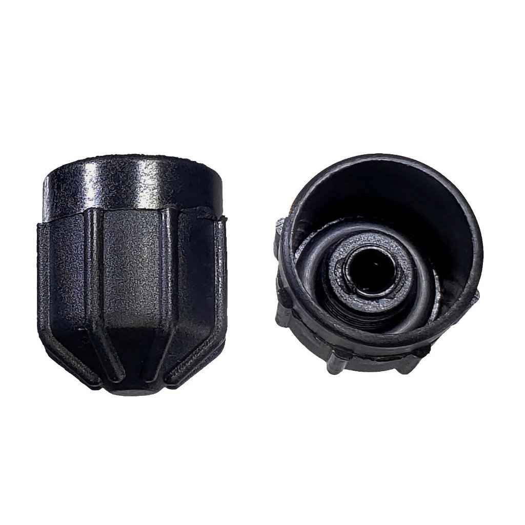 Black AC Service Valve Cap