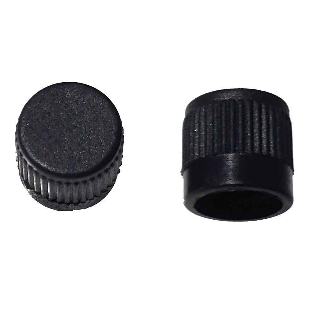 AC Service Valve Cap - Black High Side 3/16" SAE - R12