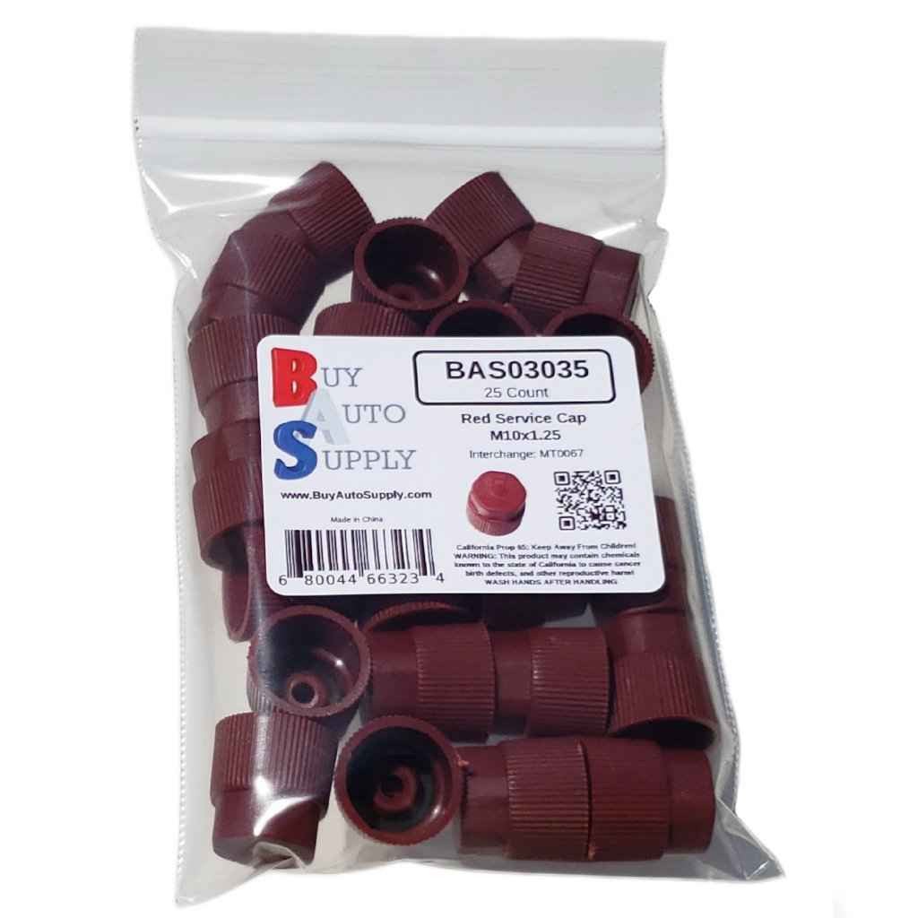 AC Service Cap - Red High Side R134A M10x1.25 - Wholesale