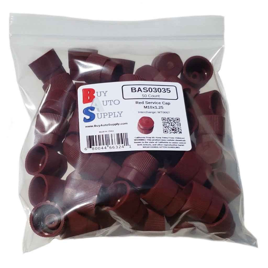 acaca ヘクリップ AC Service Cap - Red High Side R134A M10x1.25 - Wholesale
