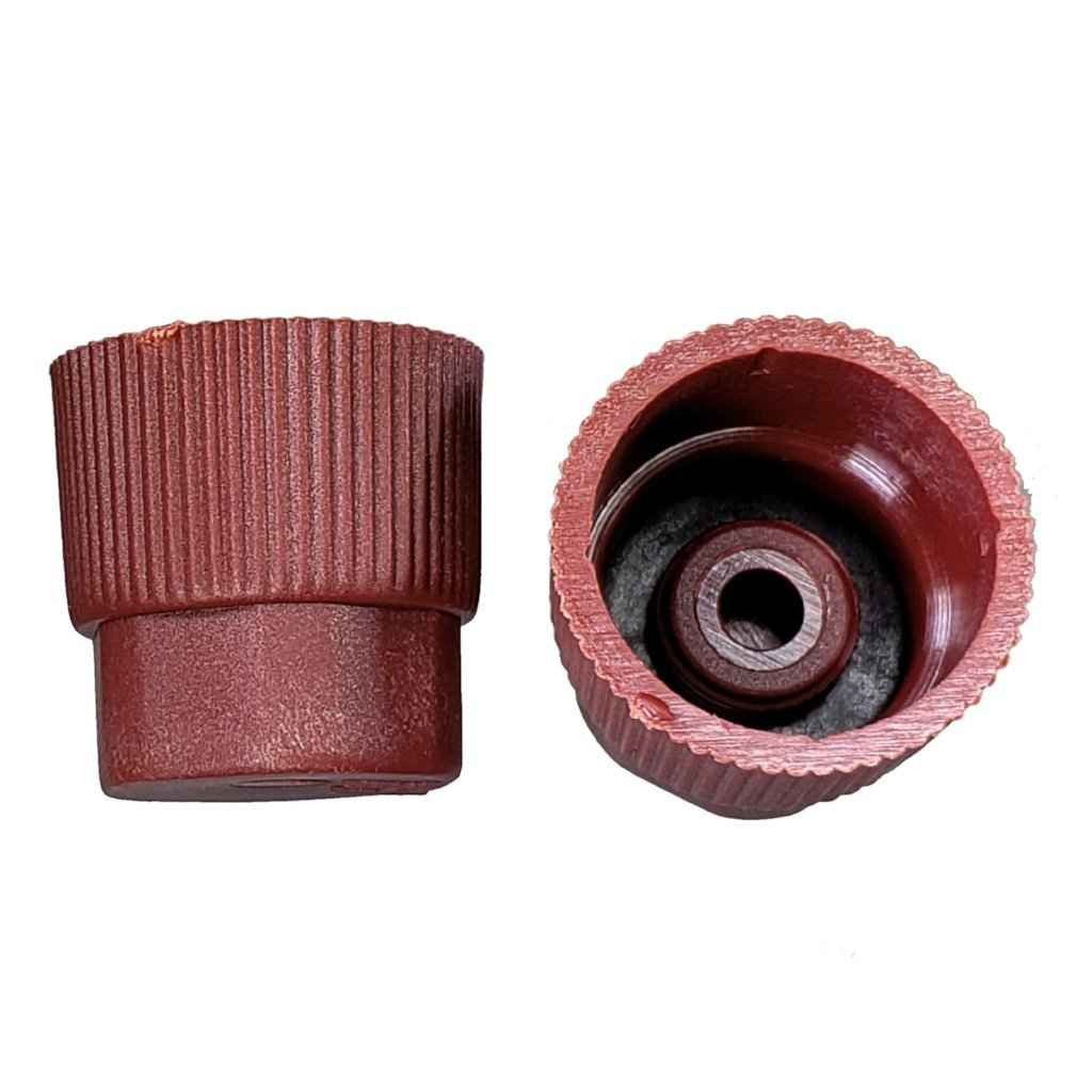 AC Service Port Cap - Red High Side M10x1.25 - Interchanges: MT0067, 59933
