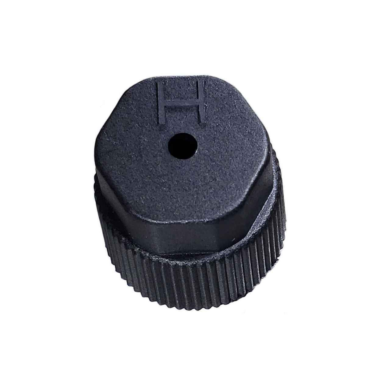 A/C Service Cap - Black High Side M8x1.0 