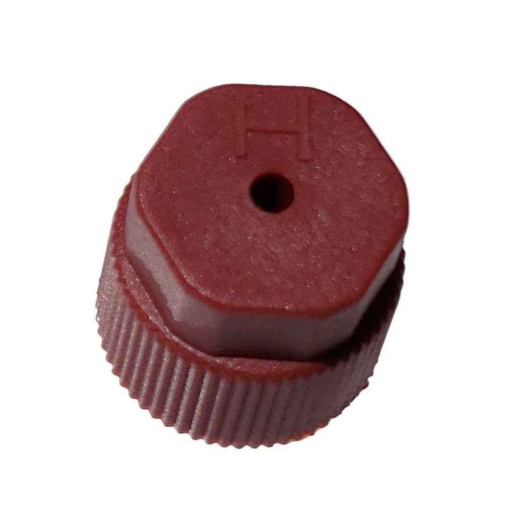 AC Service Cap R134a - Red High Side M8x1.0 - Interchanges: MT0069, 59988