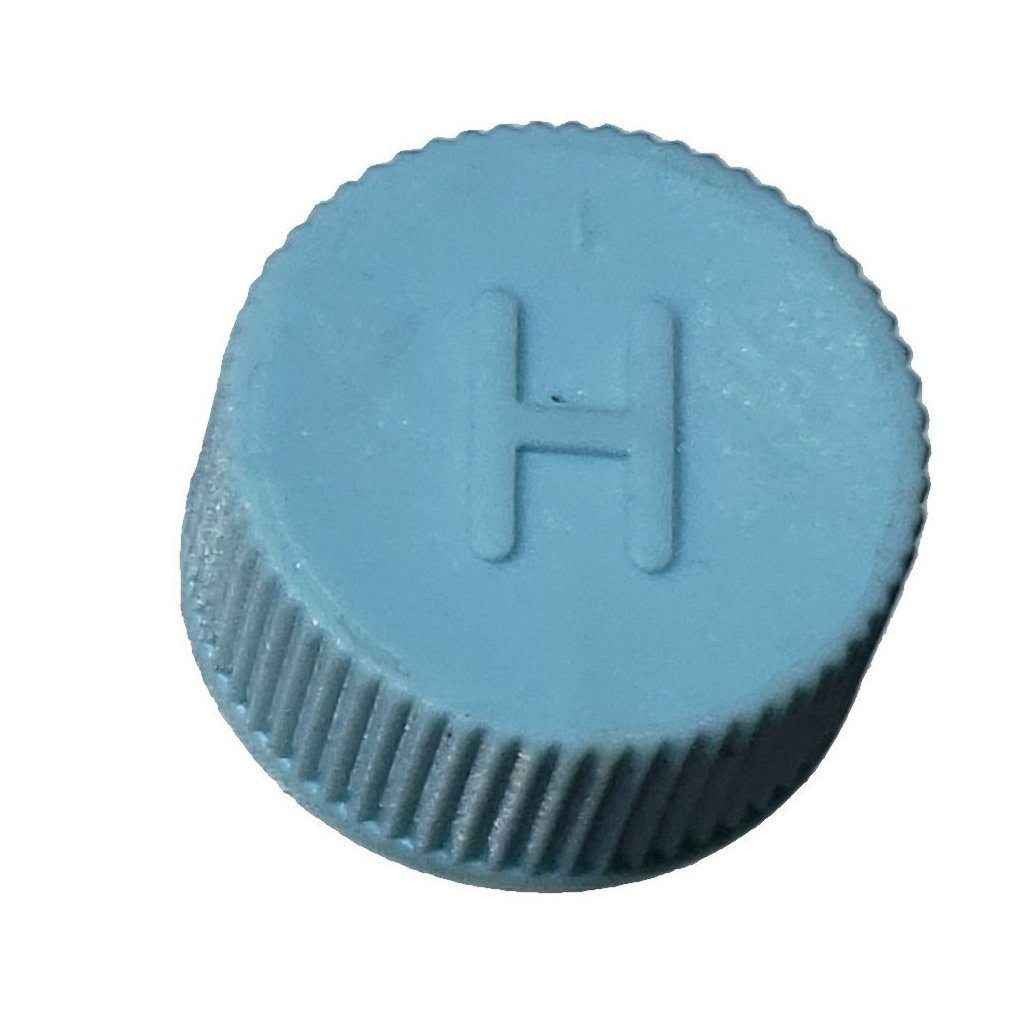 AC Service Cap R134a - Blue High Side M10x1.25 - Interchanges: MT0311, 69501