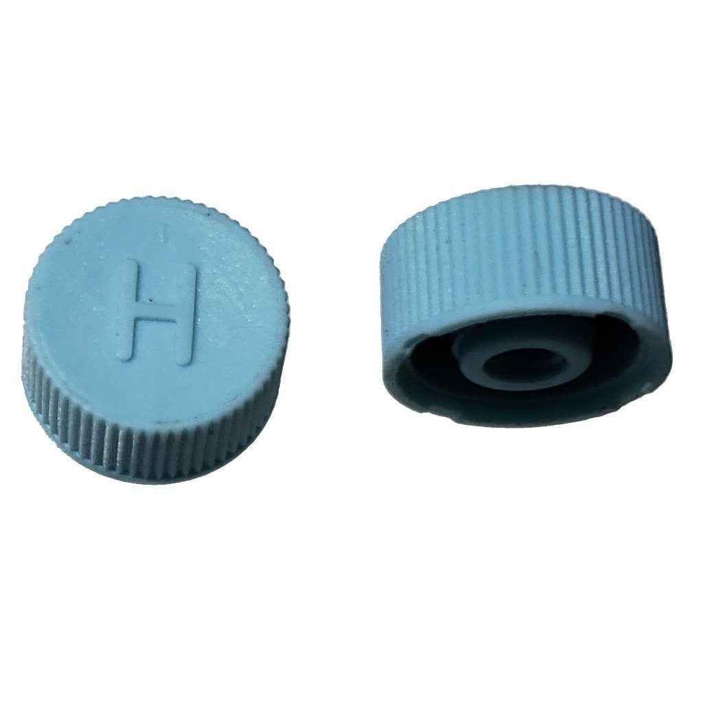 AC Service Port Cap R134a - Blue High Side M10x1.25 - Interchanges: MT0311, 69501